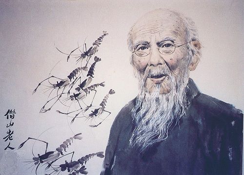 中国绘画大师齐白石 他的字也是非同一般
